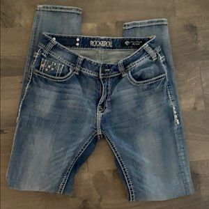 Rock & Roll Cowgirl mid rise skinny 31x34